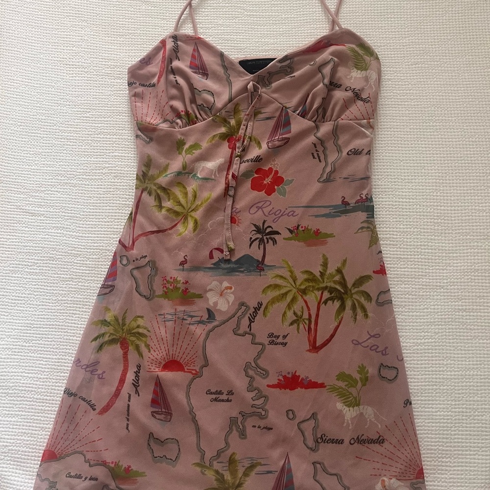 Cute Urban Outfitters Pink Dress
